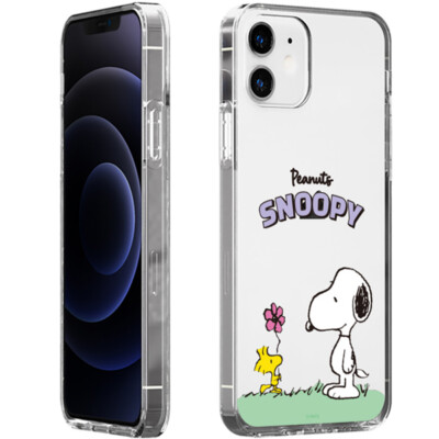 Snoopy Picknick durchsichtige Jelly Hülle für iPhone 17 16 15 14 Pro Max Plus...