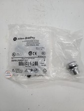 Authentic Allen-Bradley Illuminated Flush Plus Button Blue 800FM-LF6MQ11 Ser.A
