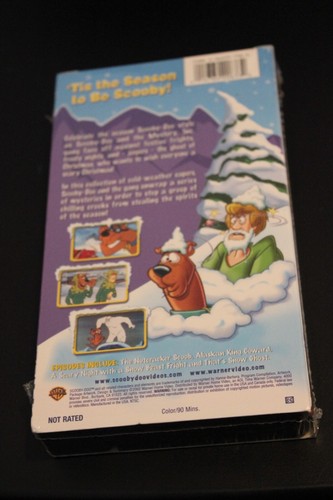 Rare New Sealed SCOOBY-DOO- Winter Wonder Dog (VHS, 2002) - Picture 2 of 3
