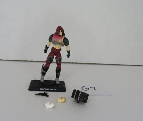 Zartan V15 Set Anniversary G.I. JOE COBRA 25th LOOSE Complete G7