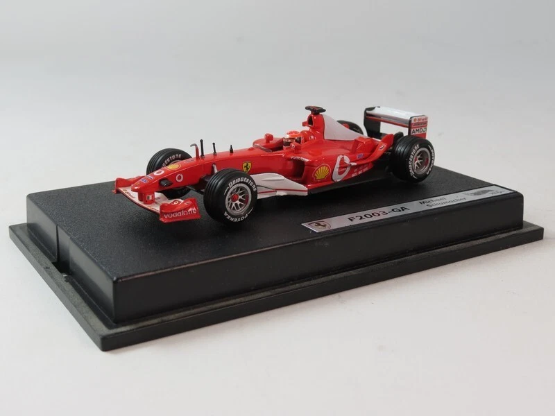 Hot Wheels Ferrari F2003-GA #1 Michael Schumacher World Champion 2003 1/43 - Imagen 3 de 4