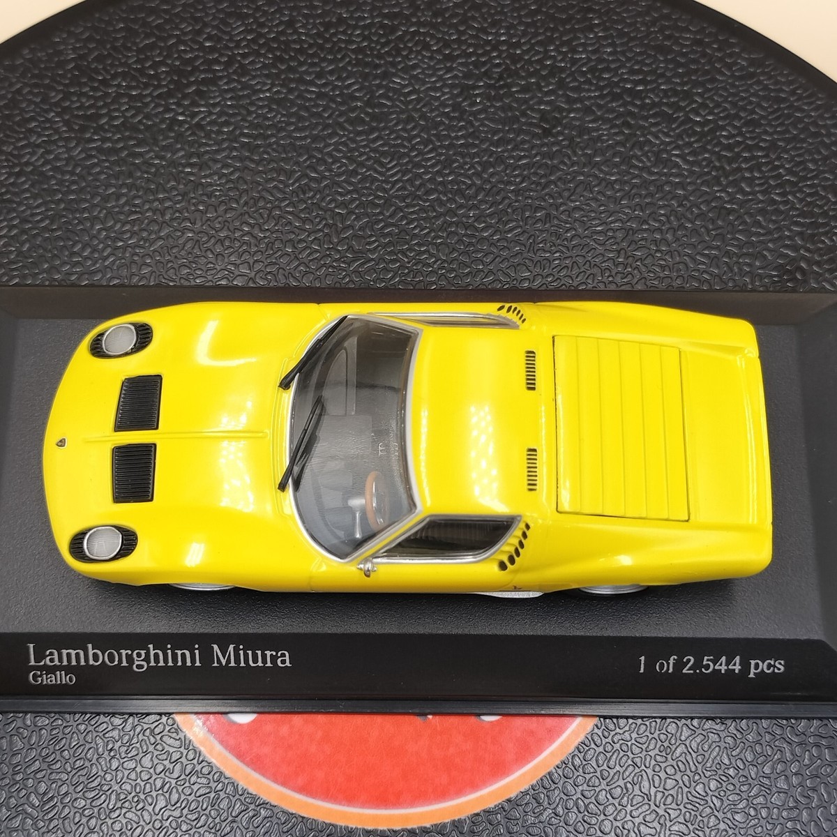 MINICHAMPS 1/43 Lamborghini Miura 1966 Yellow Giallo Diecast model