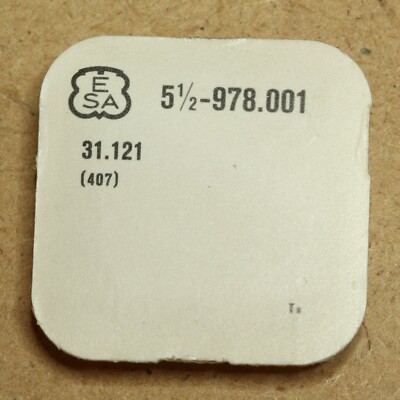 ESA / ETA 978.001, Part 407 Schiebetrieb, clutch wheel, pignon coulant - NOS -