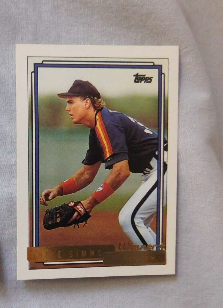 1992 Topps GOLD Winners #401-600 Baseball Card Pick one