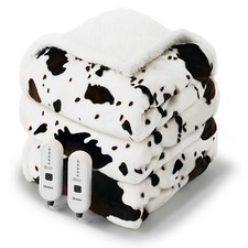 Electric Blanket Queen Size - Dual Control Heated Blanket Queen with 5 Heat S...