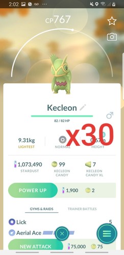 Trade RARE POKEMON Bundle, Bulk, x10, x20, x30 Pokemon trade go - Chance Lucky - Picture 29 of 72
