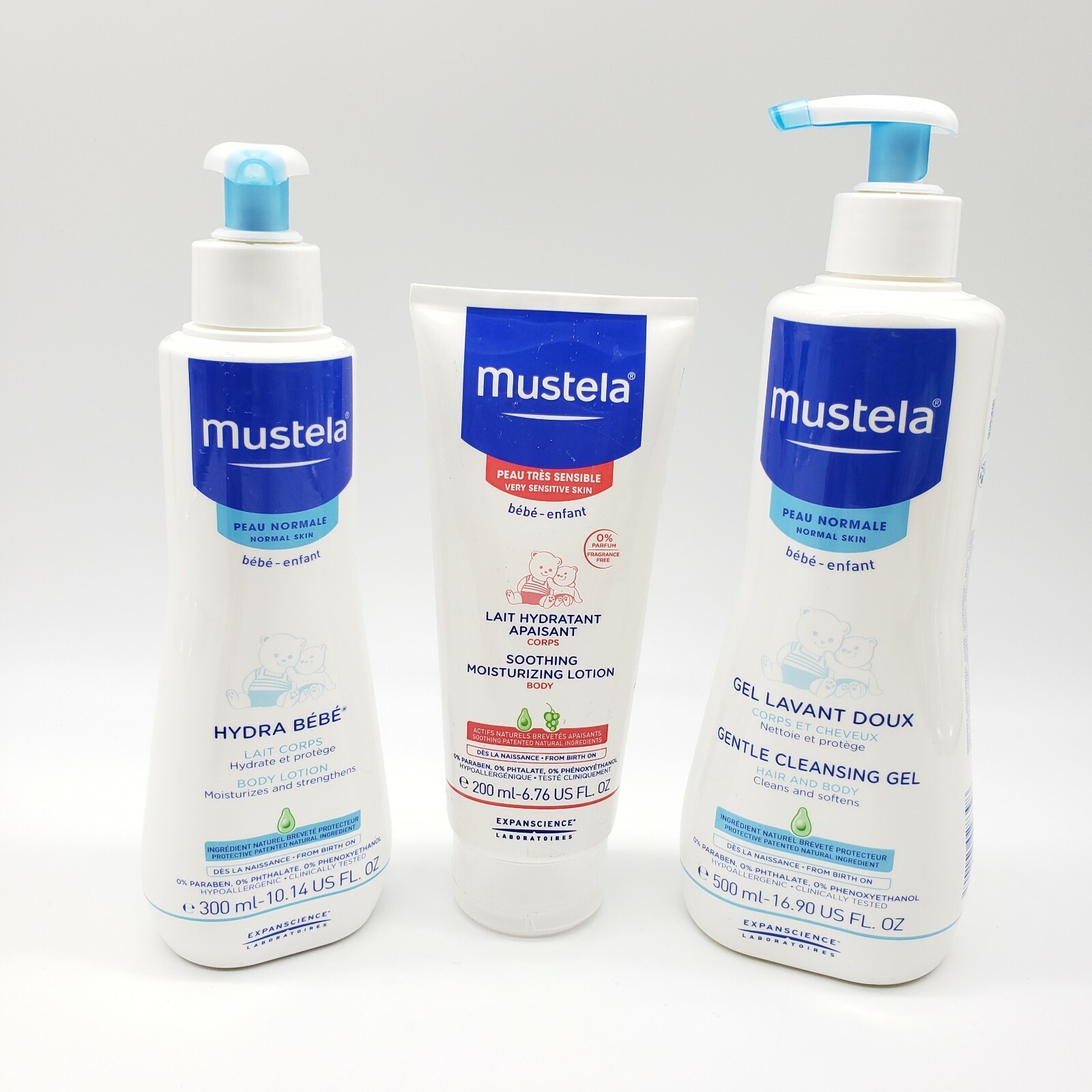 mustela body and hair
