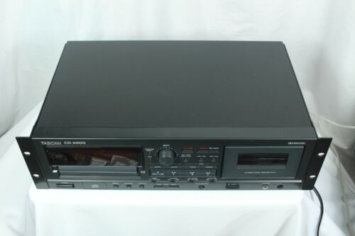 Tascam CD-A500 CD/Cassette Player Not Working Sold As-is For Parts Or Repair. - Picture 2 of 12
