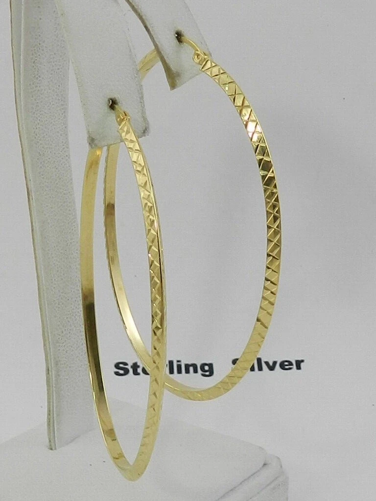 Macy's Swirl Oval Hoop Earrings in 14k Gold - Macy's