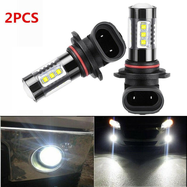 2X 9145 LED Fog Light Bulb White 6000K for Toyota Tundra 2007-13 Tacoma