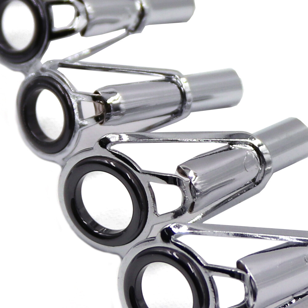 9KM 45pcs Sea Fishing Rod Pole Guide Tip Top Ring Eye Repair Kit