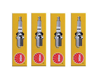 Set of 4 NGK Standard Spark Plugs for Yamaha SS SS440 1983-1980
