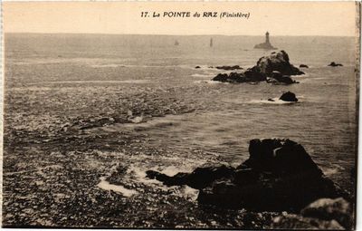 Old postcard La Pointe du RAZ (252802)