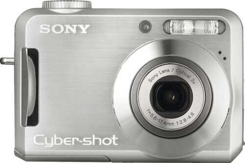 Sony Cyber-shot DSC-S700 7.2MP 3X Optical Zoom CCD Digital Camera - 100% Working