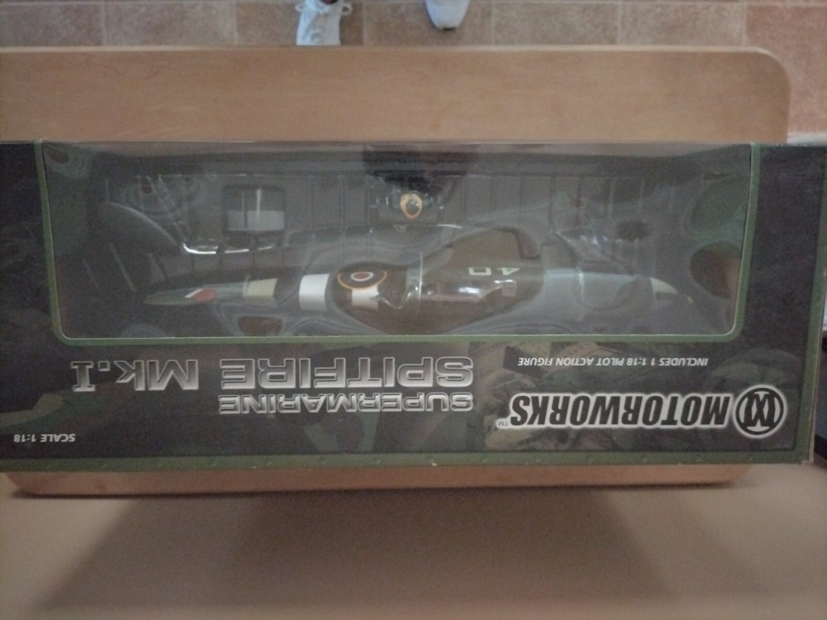 21st Century Toys 1:18 Supermarine Spitfire MK.1 Airplane 21st Century Toys 1:18 Supermarine Spitfire MK.1 Airplane