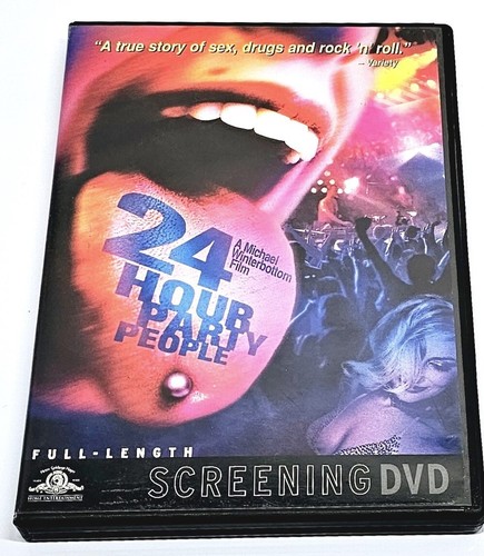 24 Hour Party People DVD 2002 Steve Coogan RARE SCREENER - Picture 9 of 14
