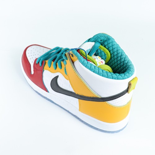 Nike SB Dunk High Pro x froSkate All Love Skateschuhe Colourful Pride UK8 US9 - Bild 6 von 12