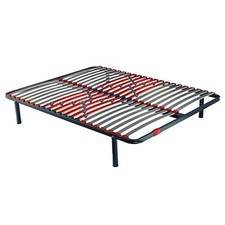 Somier fijo PIKOLIN G20R – Con refuerzo lumbar y patas de 26 cm
