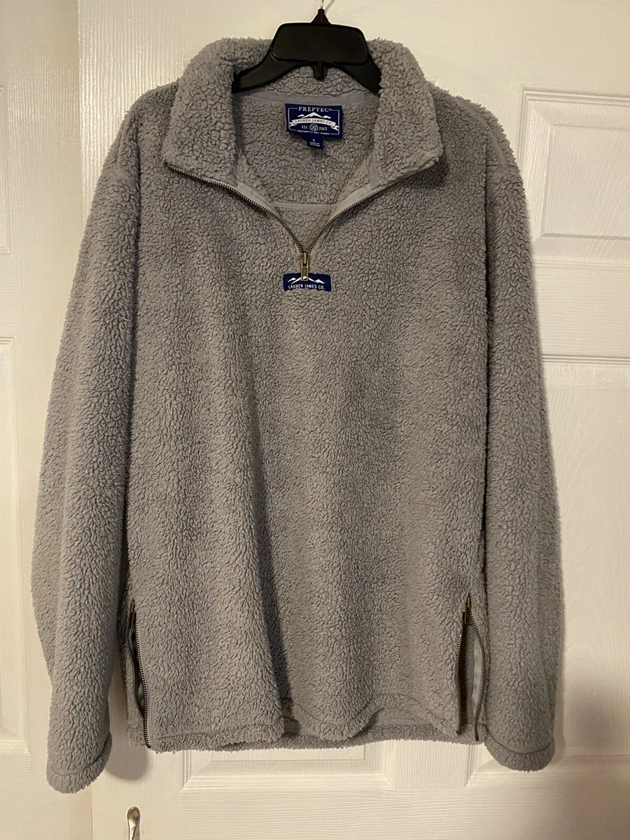 Lauren james top sherpa pullover