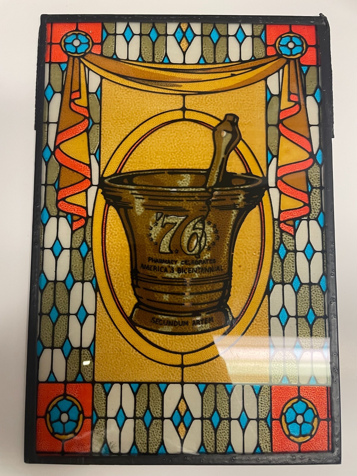 SECUNDUM ARTEM '76, PHARMACY STAINED GLASS + figurines eBay