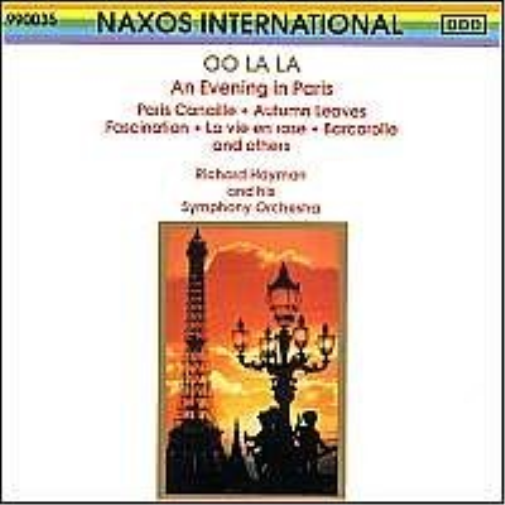 Richard Hayman And His Symphony Orchestra An Evening in Paris (CD) Album