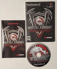 Mortal Kombat Deadly Alliance Sony PlayStation 2 PS2 CIB w/ Manual 