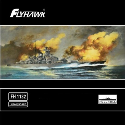Flyhawk FH1132 1/700 German Bismarck 1941 Battleship