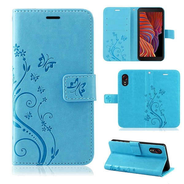 Schutz HüLle FüR Samsung Galaxy Xcover 5 Handy Tasche Case Schale Flip Cover Tpu-image