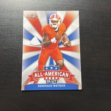 Football Card -- 2017 Leaf Draft All-American #AA-09 Deshaun Watson