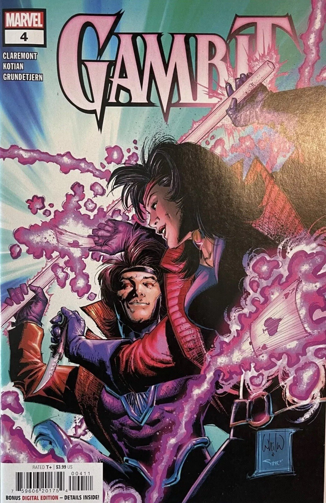 Gambit # 4 CVR A Portacio & Sinclair NM (2022)