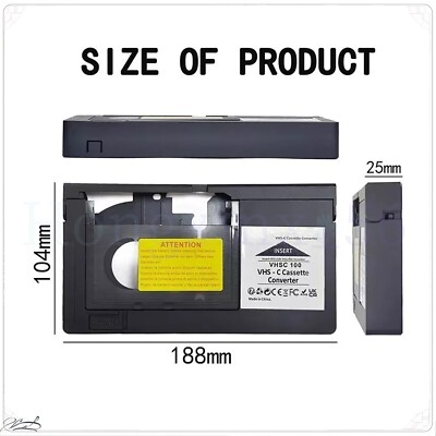 VHS C To VHS Tapes Cassette Adapter Camcorders For S Ecuador