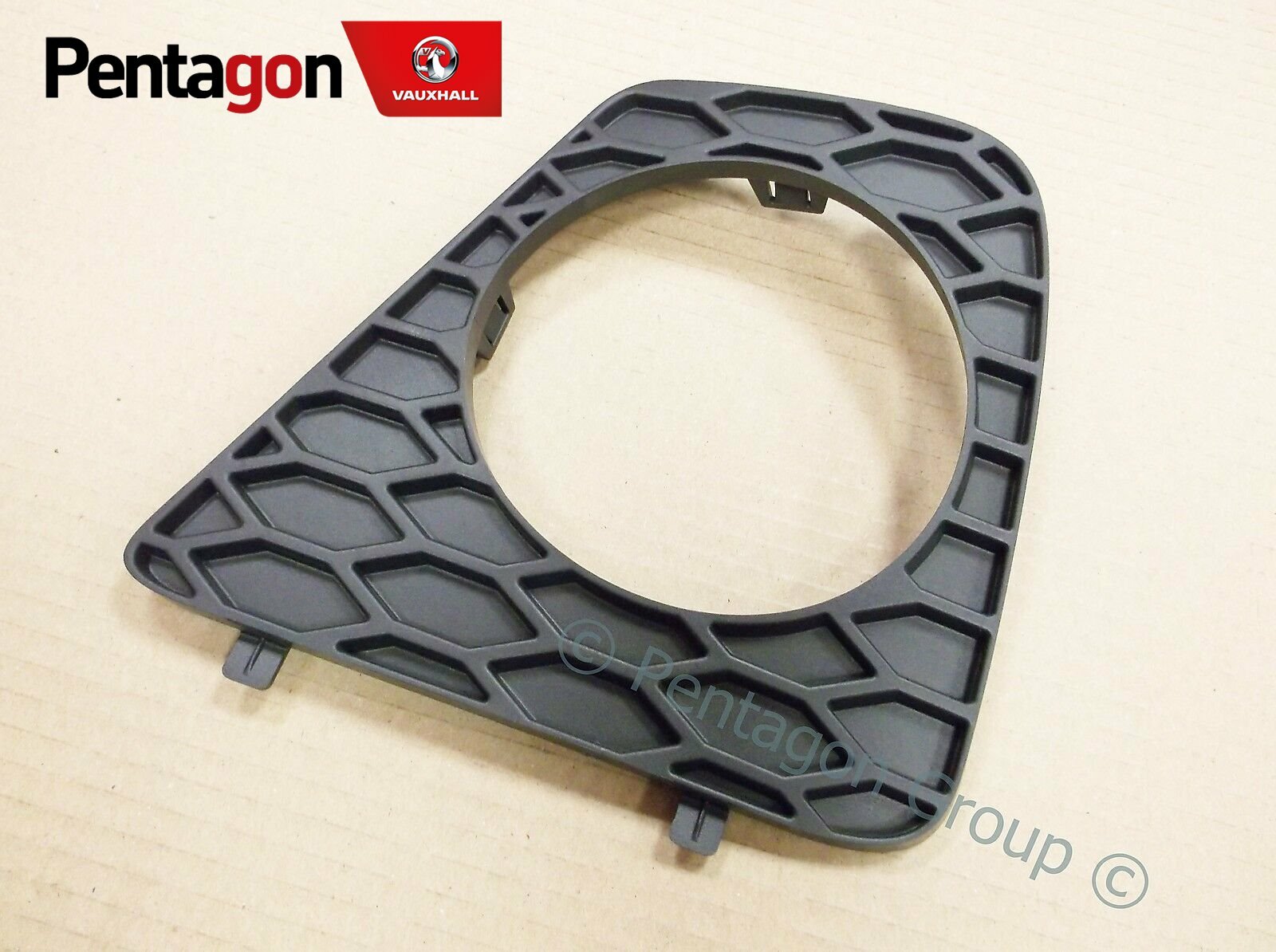 Vauxhall ASTRA VXR H Fog Lamp Grille LH Passenger Side 93186617  