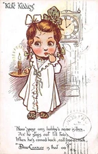POSTCARD CHILDREN KUTE KIDDIES CHARLEY IS THAT YOU ?