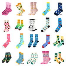 Bunte Socken für Damen & Herren lustige Str�...