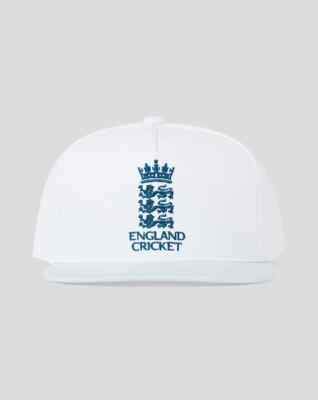 Castore White England Cricket Snapback Cap ONE