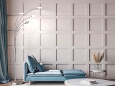 Ausgefallene moderne Stehlampen zum dimmen schmale Bogenleuchten für Wohnzimmer