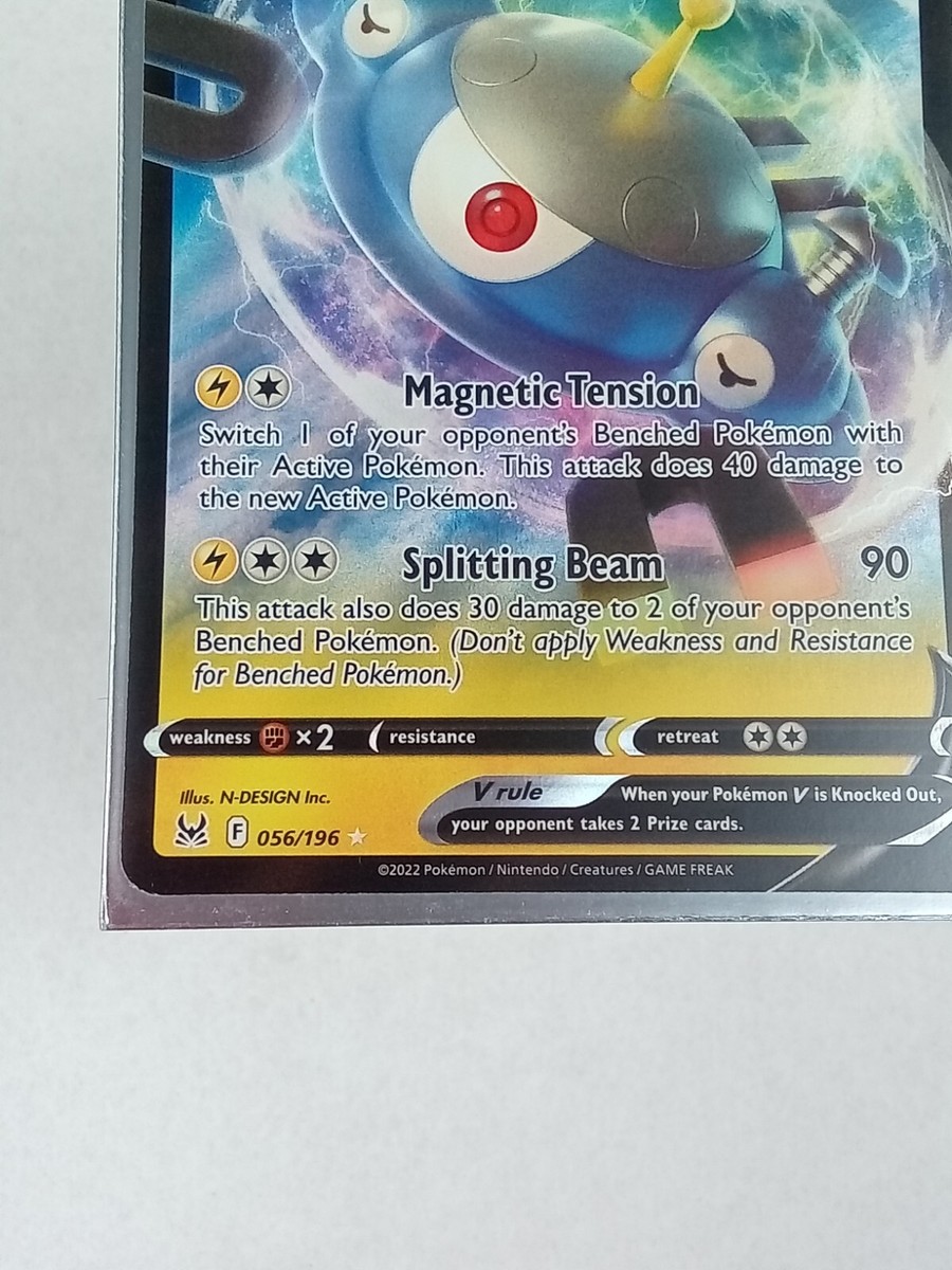 magnezone v 56/196 Lost Origin Holo Rare Pokmon Card 2022 | eBay magnezone v 56/196 Lost Origin Holo Rare Pokmon Card 2022 | eBay
