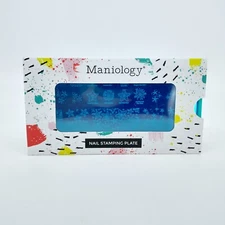 Maniology Nail Stamping Plate - Sea Stars, Starfish - np-m522