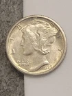1925s BU Uncirculated Mercury  Dime