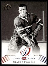 2008-09 Upper Deck Montreal Canadiens Centennial Claude Provost #50
