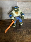 Vintage 1993 TMNT Universal Monsters Wolfman Leo Leonardo Figure with Sword