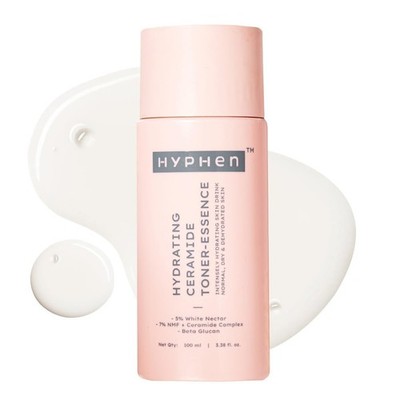Hyphen 7% Ceramides-NMF Milky Face Toner Essence | 5% Glass Skin Blend of Rice