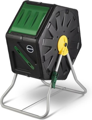 Compost Tumbler Single Chamber   Easy-Turn Composter Tumbler Outdoor Fast