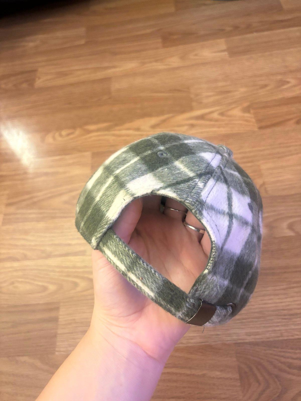 Universal Thread Checked Green Hat - image 5