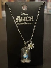 Brand New Her Universe Disney Alice In Wonderland Alice Dome Necklace