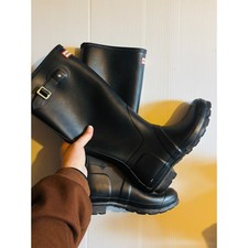 Hunter Black Rain Boot size 7