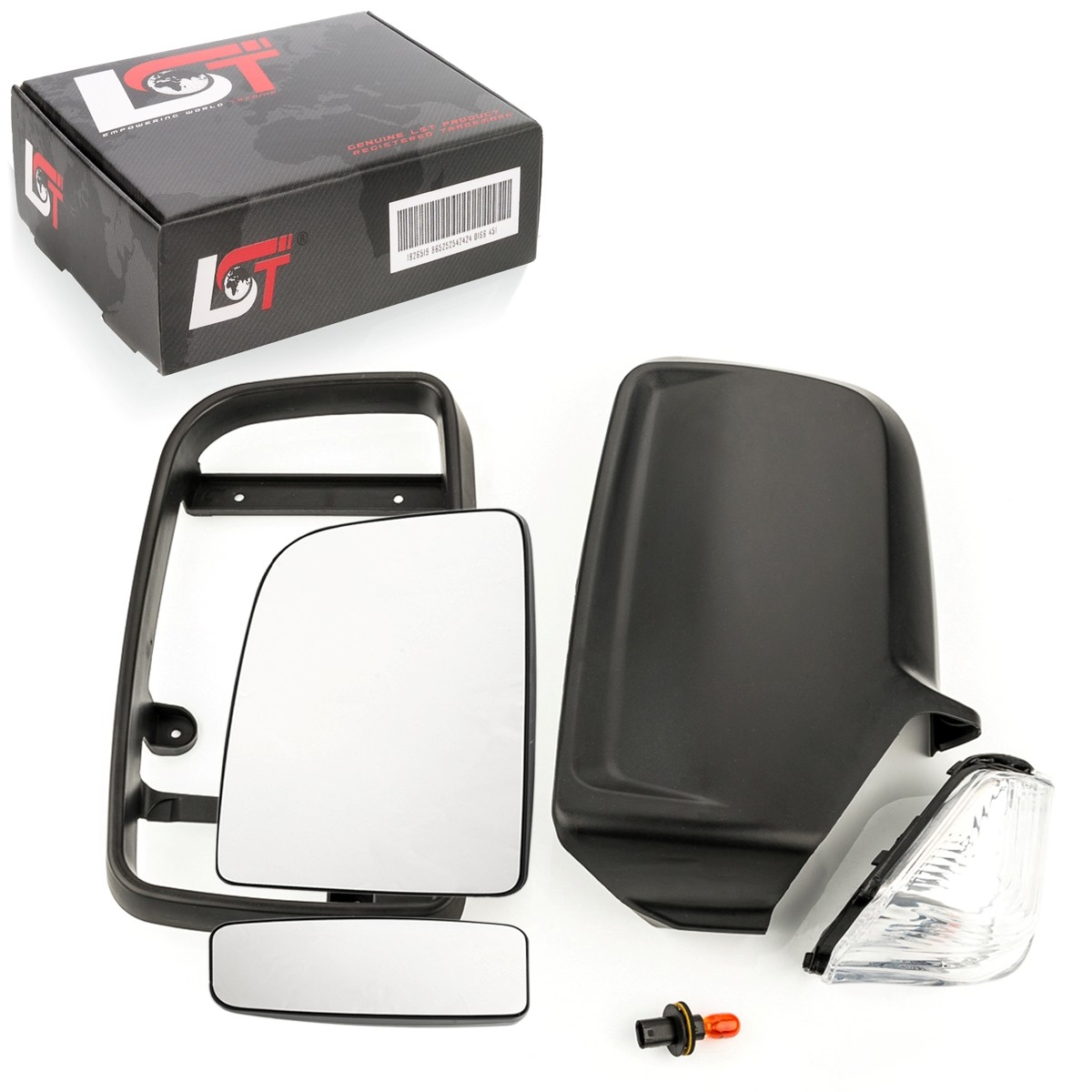 Left Outside Mirror Housing Cover Indicator Set For Mercedes Sprinter 906 06-08