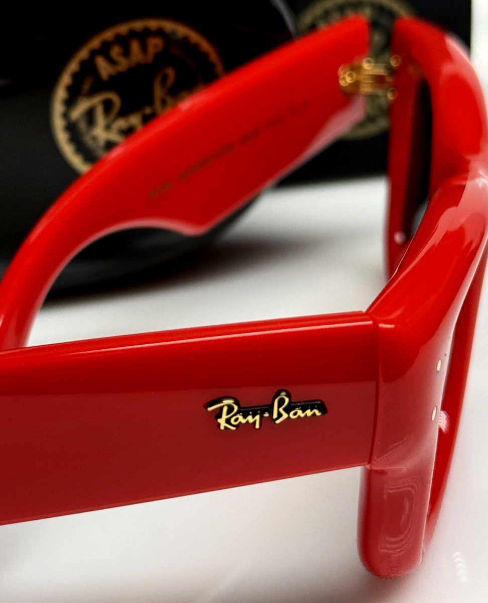 Ray-Ban x A$AP Rocky Wayfarer Puffer RB 4940 6831/87 Red + Ultra