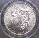1884 "O" Morgan SILVER Dollar $1 PCGS MS63 #311 Unc Uncirculated ECC&C, Inc.