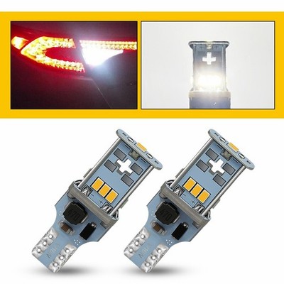 2x T15 W16W Reverse 921 955 Car Led Light Xenon Bulbs White Canbus 12V 10 SMD